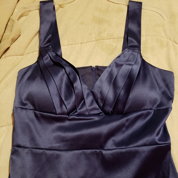 Royal Blue Strappy Dress - Picture 4 of 4